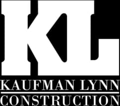 kaufman lynn construction logo white
