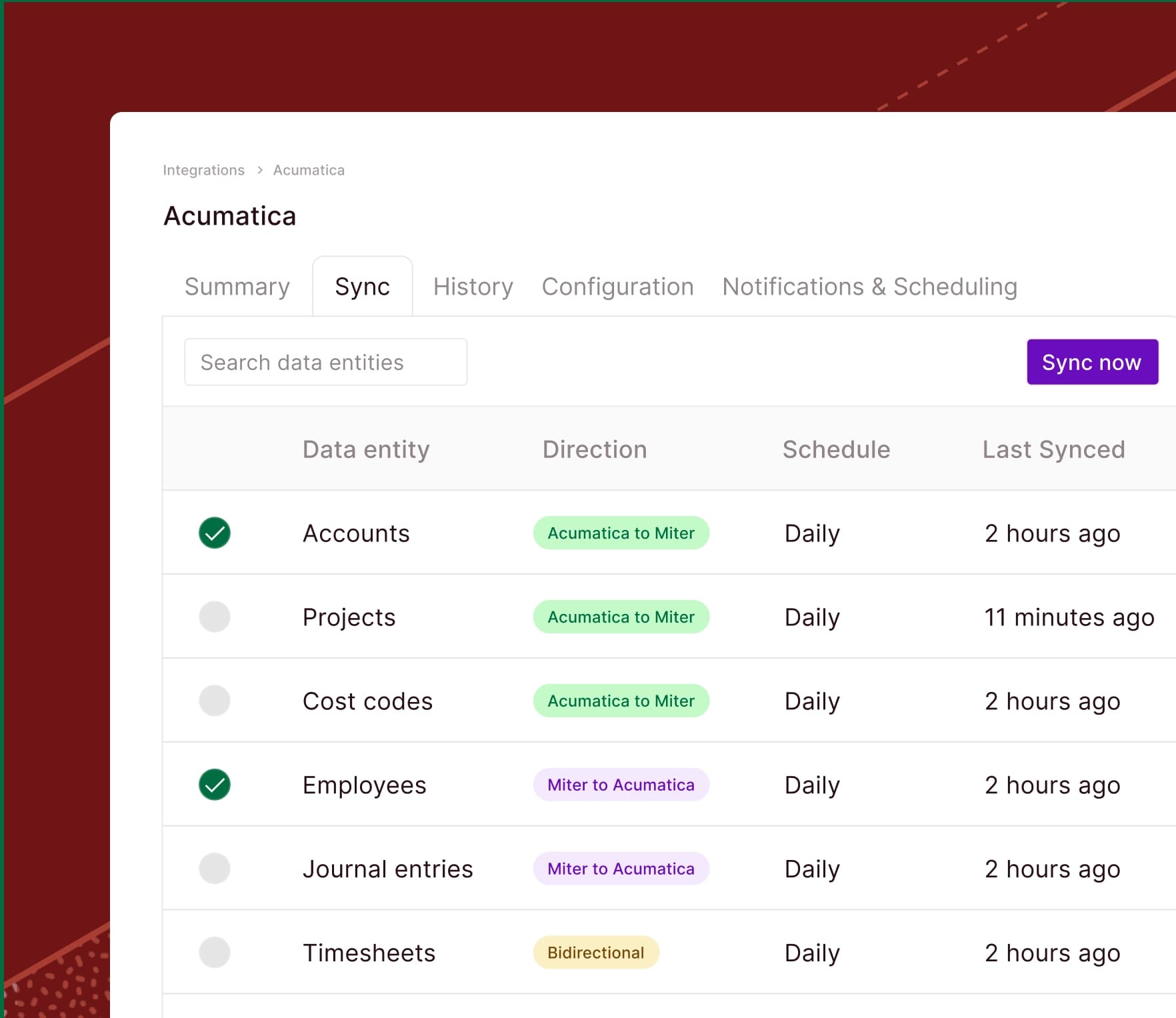 Acumatica 3 Data Sync (2)