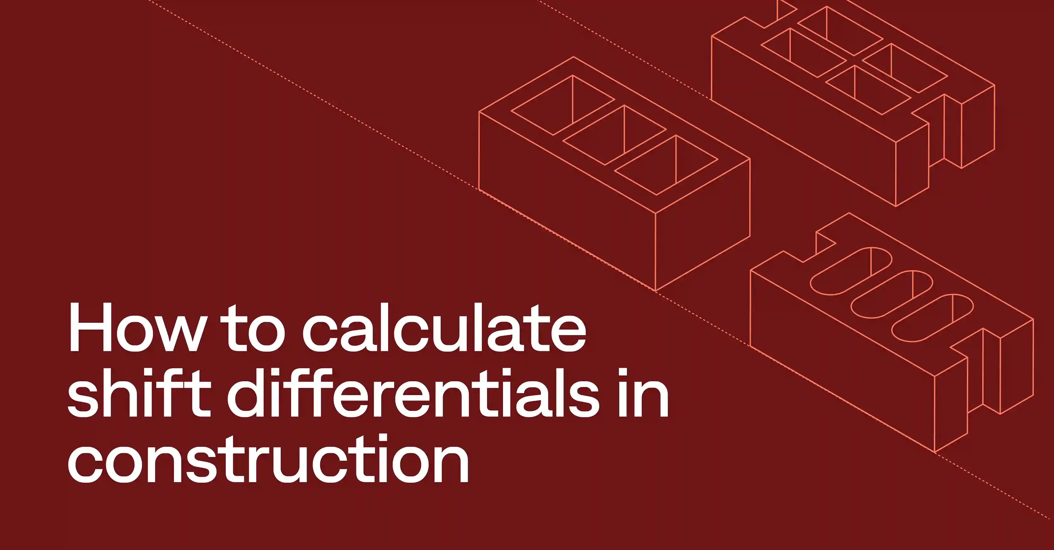 How to calculate shift differentials in construction