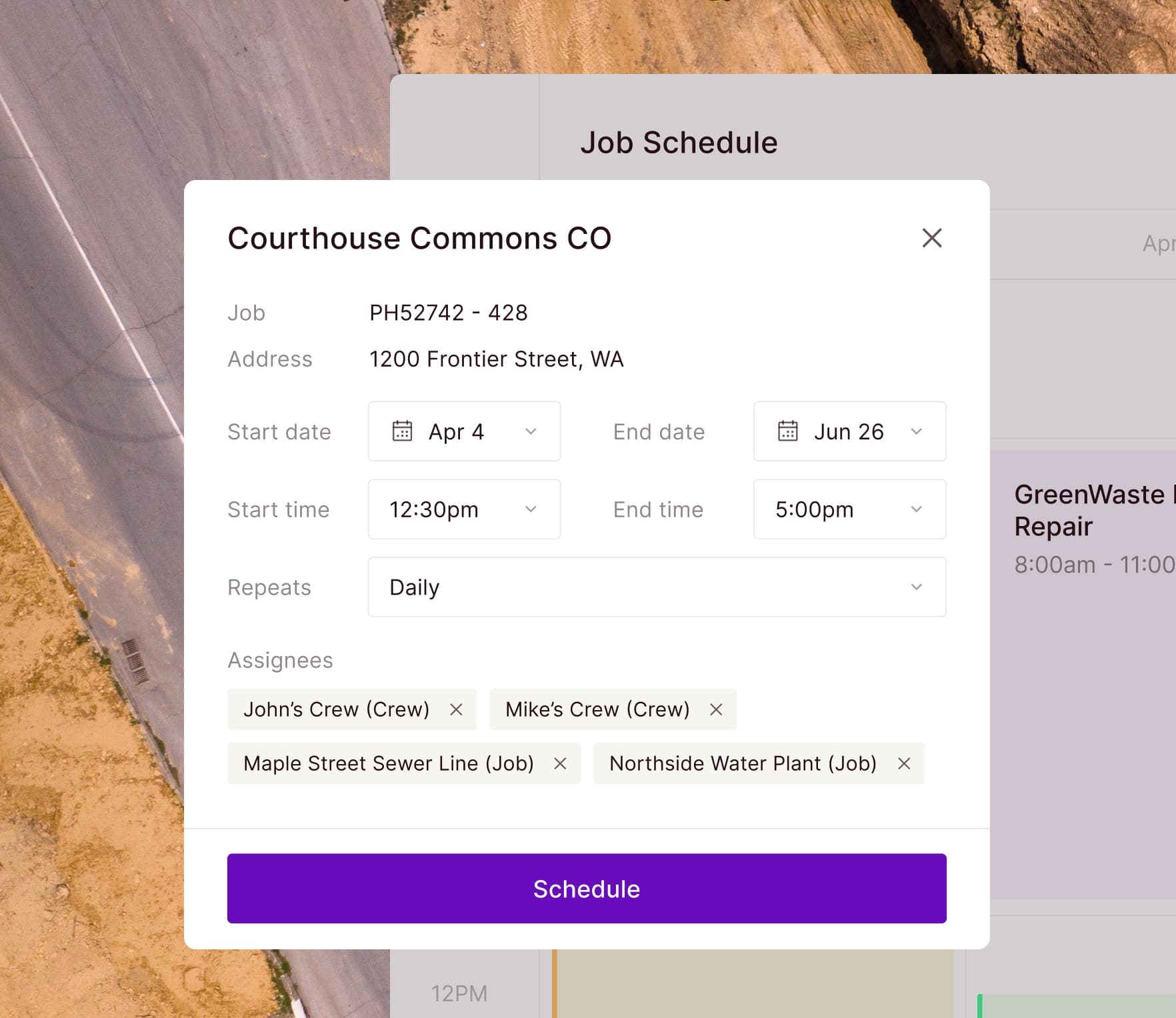 Miter Scheduling - Schedule Crews And Equipment Faster Than Ever.