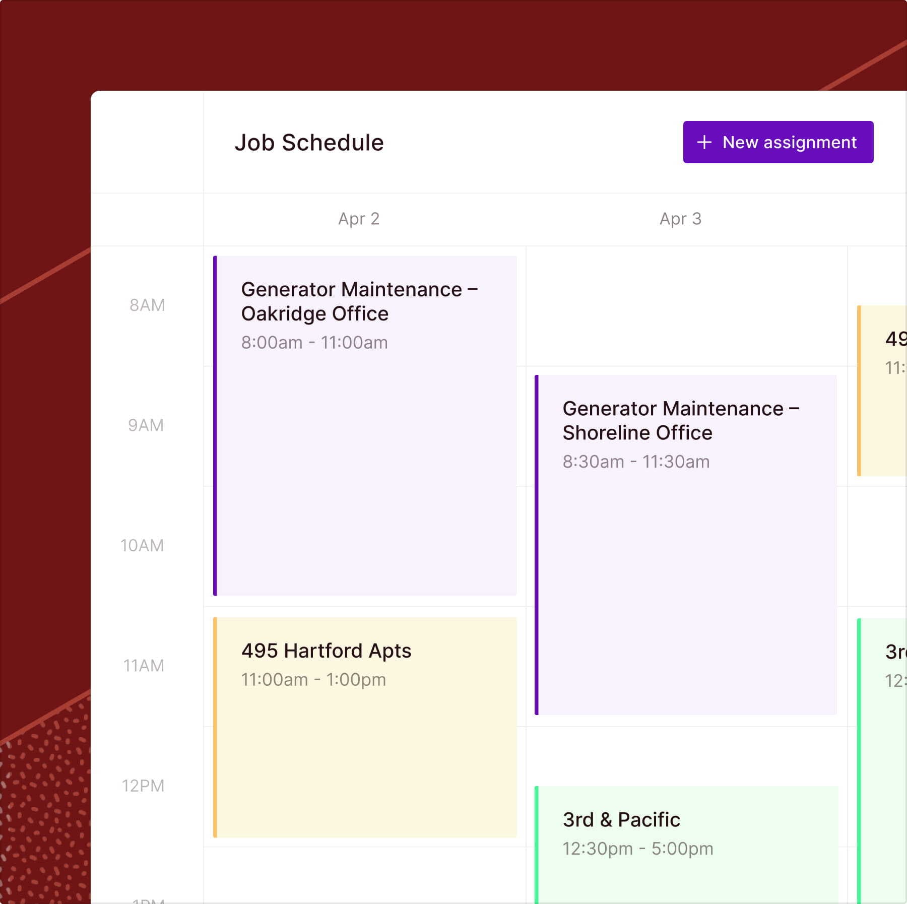 NEW Scheduling Hero Right People. Right Place. Right Time.