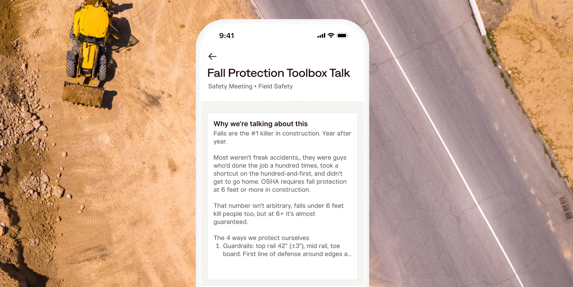 Field Operations Safety Tab 4 Toolbox Talks