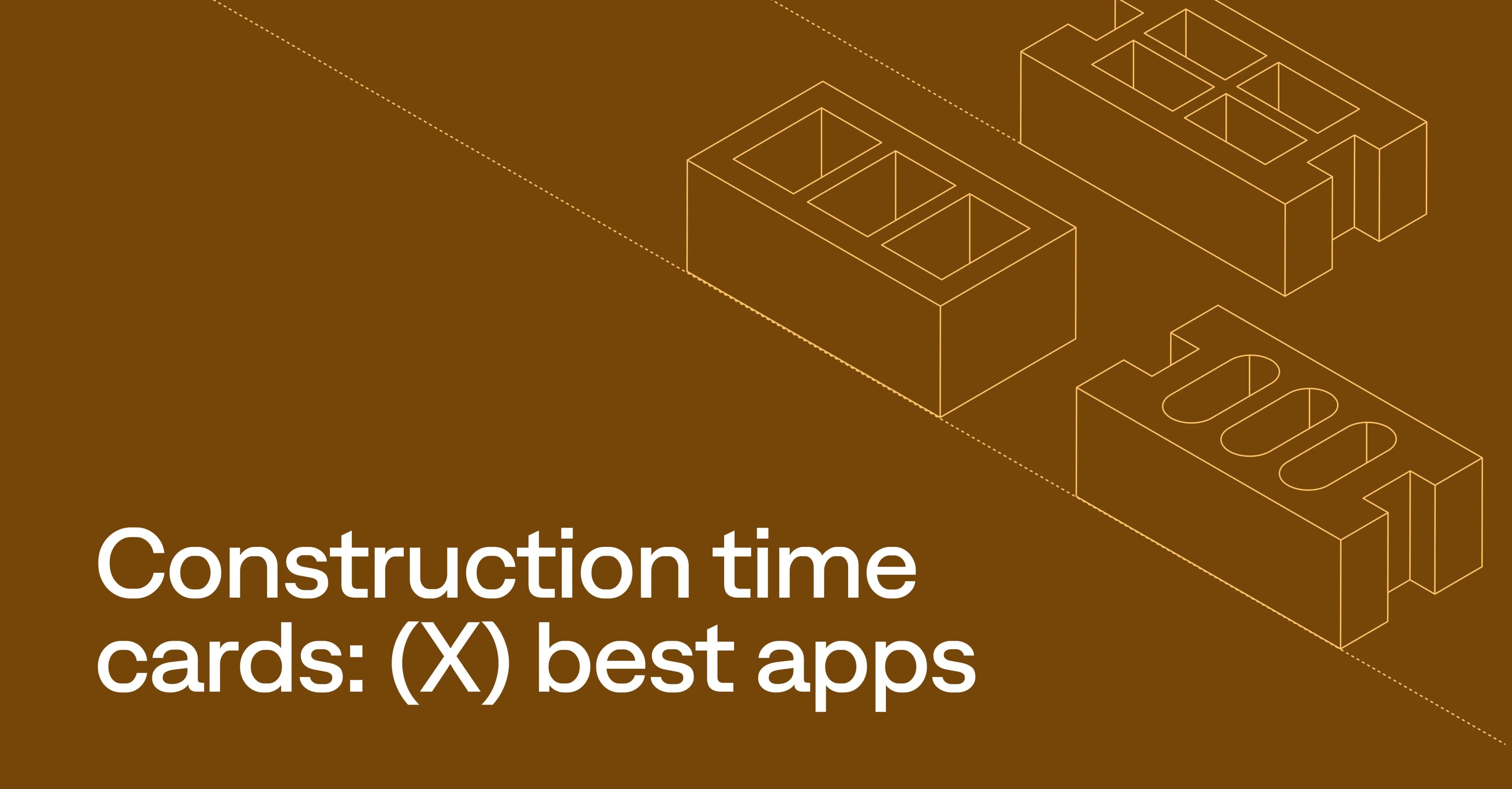 6 top construction time card apps companies can rely on